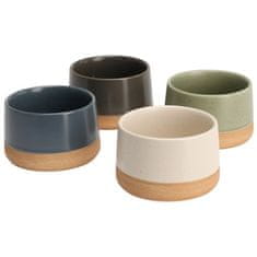 EXCELLENT Set zdjela KO-210001080 for snacks 4 pcs 9.5 x 5.5 cm