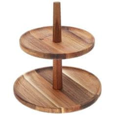 EXCELLENT Sitnica KO-210001360 two-tier 23 cm Acacia