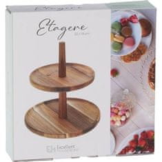 EXCELLENT Sitnica KO-210001360 two-tier 23 cm Acacia