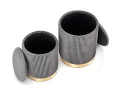 Halmar Set stolica MONTY, ash (1p=1kpl)