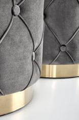 Halmar Set od dva stolca POLLY, ash (1p=1kpl)