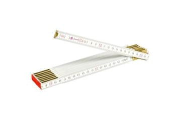 Enpro Sklopivi ravnalo 700301 Folding wooden tape measure PROFI, CE, white, 2 m