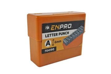 Enpro Umire 704190 Stamp alphabet, 6 mm,