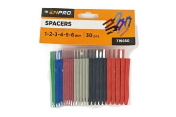 Enpro Odstojne podložne pločice 719850 Spacer washers 1-6 mm, 30 pcs.,