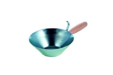 Ostatní Kutlača Euro Tools 132265Q Galvanized ladle, wooden handle, 185 mm