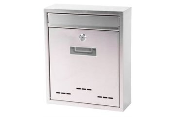 Ostatní Poštanski sandučić Euro Tools 150209Q Mailbox FLATBOX 260 x 90 x 310 mm, stainless steel