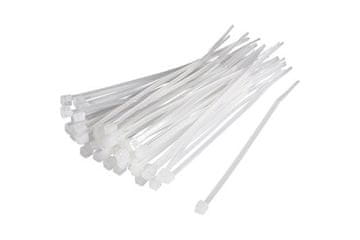 Ostatní Trake za vezanje Euro Tools V24013 Cable ties, 140 x 3.5 mm, 100 pcs, white