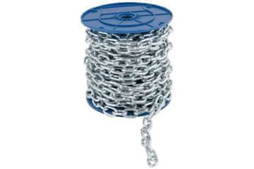 Ostatní Kratki lančić s okama Euro Tools 151403Q Short link chain, 3 x 16mm/100m, DIN 5685A