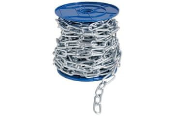 Ostatní Lanac Euro Tools 151413Q Long link chain, 3 x 26/ 100m, DIN 5685C