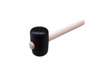 Ostatní Gumeni čekić Euro tools 119232Q Rubber mallet PROFI 65 mm/0.8 kg, wooden handle