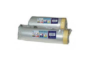 Ostatní Pokrivna folija Euro Tools 137243 Masking film with tape, 33 m x 550 mm