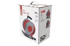 EMOS Produžni kabel na bubnju 108250 Extension cable, 50m / 230V, coil, 4 sockets