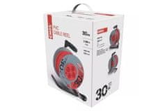 EMOS Produžni kabel na bubnju 108230 Extension cable, 30m / 230V, coil, 4 sockets
