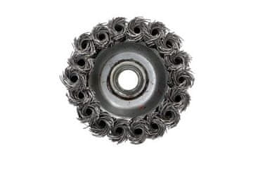 Faster tools Žičana četka 2639GX Wire brush, front braided steel, thread M14 100 25