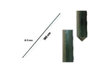 Ostatní Vrtni stup Euro tools 145656Q Plastic-coated garden pole, 180 cm x 11 mm, Garden SB