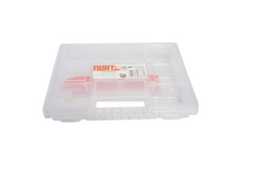 Ostatní Organizator bitova EURO tools 150185 Bit organizer, 290 x 190 x 35 mm, transparent, NORT