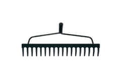 Ostatní Grablje EURO tools 139551 Metal rake, 18 teeth, with reinforcement