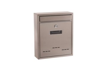 Ostatní Poštanski sandučić EURO tools 150209 Stainless steel mailbox, 310 x 260 x 90 mm