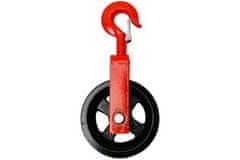 Ostatní Remenica EURO tools 139276 Masonry pulley S, 500/0.5 t, A hook