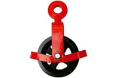 Ostatní Remenica EURO tools 139279 Masonry pulley S, 500/0.5 t, D eye, cover
