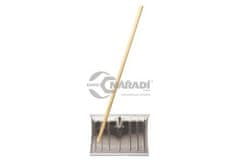 Ostatní Ralica EURO tools 160119 Snow rake ALU, 50 x 38cm, unfolded