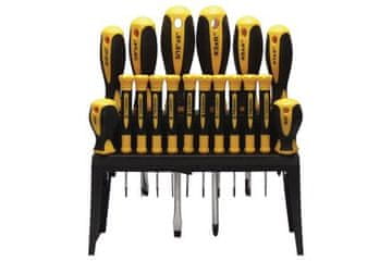 Ostatní Set odvijača EURO tools 18424 SCREWDRIVER SET, CrV, 18 pcs.