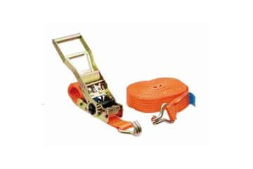 Ostatní Zatezni remen EURO tools 151035 Ratchet strap with hooks 10 m, 5000 kg