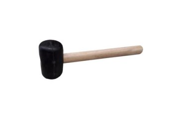 Ostatní Gumeni čekić EURO tools 119241 Rubber mallet PROFI, 0.4 kg, 55 mm, wooden handle
