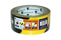 Ostatní Upozoravajuća traka EURO tools 138922 Self-adhesive PVC warning tape, 48 mm x 22 m, black-yellow