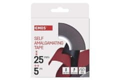 Ostatní Samovulkanizirajuća traka EURO tools 82F52502 Self-vulcanizing tape, 25 mm x 5 m, black