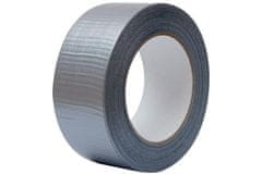 Ostatní Tekstilna traka EURO tools 138645 Textile tape - silver DUCT, 25 mm x 10 m