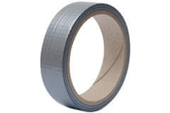Ostatní Tekstilna traka EURO tools 138645 Textile tape - silver DUCT, 25 mm x 10 m