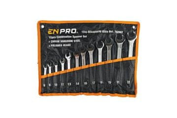 Enpro Ključevi 702982 Combination wrenches 12 pcs, 8 - 22 mm