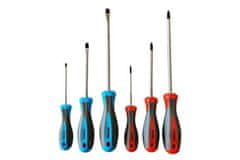 Enpro Odvijači 703451 Screwdrivers SET, 6 pcs, PZ + flat, CrV