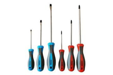 Enpro Odvijači 703451 Screwdrivers SET, 6 pcs, PZ + flat, CrV