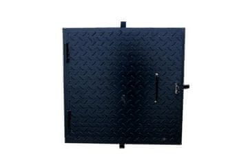 Ostatní Poklopac šahta EURO tools 151505001 Manhole cover, 50 x 50 cm, black