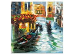 Autronic Slika Painting - Venice, hand-painted oil painting on canvas (DOR043)