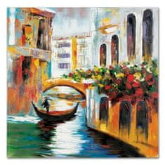 Autronic Slika Painting - Venice, hand-painted oil painting on canvas (DOR042)