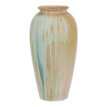 Autronic Keramička vaza Ceramic vase - amphora shape, 35 cm, beige-green (VZ9215-M)