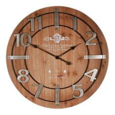 Autronic Zidni sat Wall clock - diameter 68 cm, MDF with veneer imitation, metal numerals (HW4010)