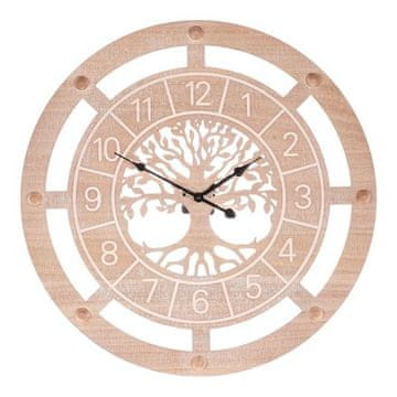 Autronic Zidni sat Wall clock - diameter 60 cm, MDF, tree of life in the center (HW4004)