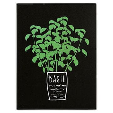 Autronic Slika Canvas painting - MDF board, basil pattern (OBX1042)