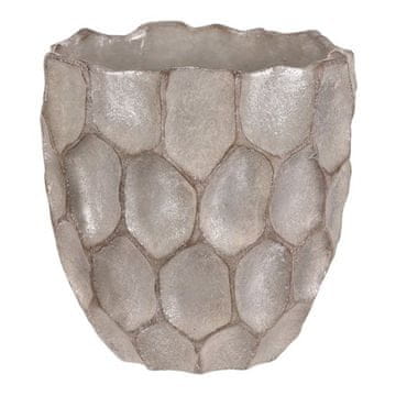 Autronic Pakiranje cvijeća Concrete cover - cell pattern, size L, silver-gray (BMO3624-L)