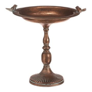 Autronic Metalni stalak Metal stand - 46 cm, arrangement stand, with birds, copper (FUP546)