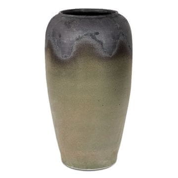 Autronic Keramička vaza Ceramic vase - 65 cm, rounded, green-gray (VZ7195)