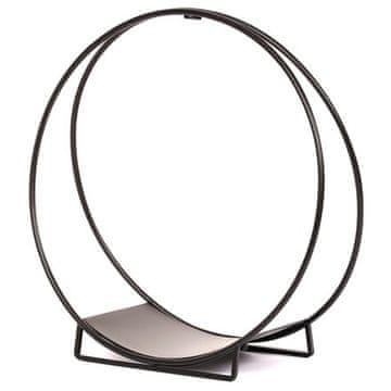 Autronic Drveni stalak Firewood stand - metal, round shape (UM0980 BK)
