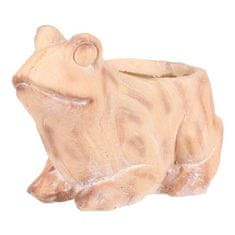 Autronic Pakiranje cvijeća Frog - flower box, magnesium, wood imitation (SM505)