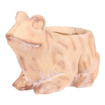 Autronic Pakiranje cvijeća Frog - flower box, magnesium, wood imitation (SM505)
