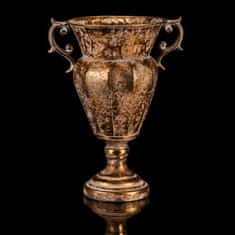 Autronic Pakiranje cvijeća Golden Cup - metal decorative flower container (FUP518)