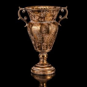 Autronic Pakiranje cvijeća Golden Cup - metal decorative flower container (FUP518)